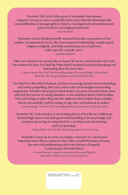 I'm Glad My Mom Died Jennette McCurdy / Дженнет Маккарди 9781982185824-3