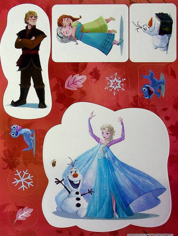 Ice Heart 2. Coloring With Stickers / Крижане серце 2. Розмальовка з наліпками / Author not specified 9789669438201-4