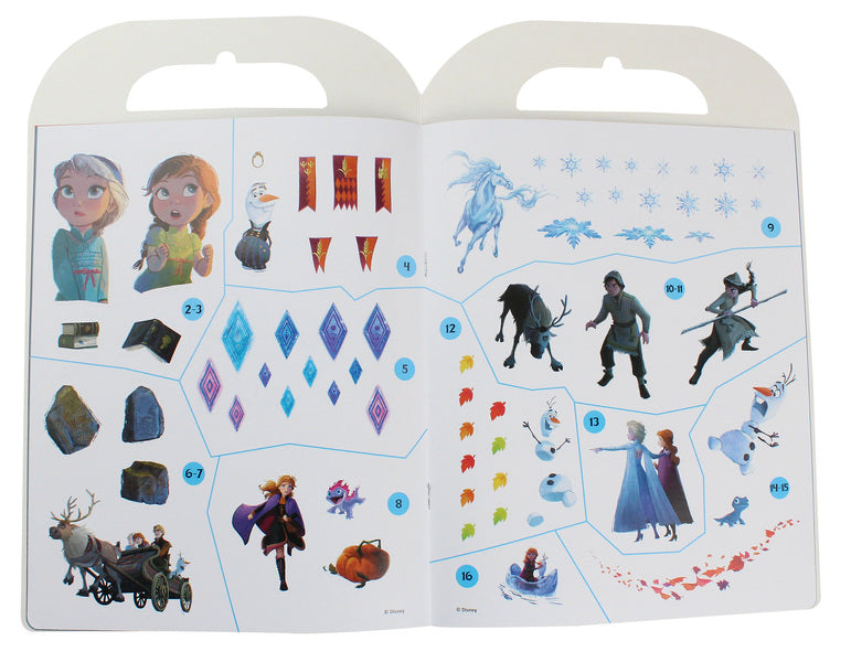 Ice heart 2. World of stickers. A magical book / Крижане серце 2. Світ наліпок. Чарівна книжка  9789667498986-6