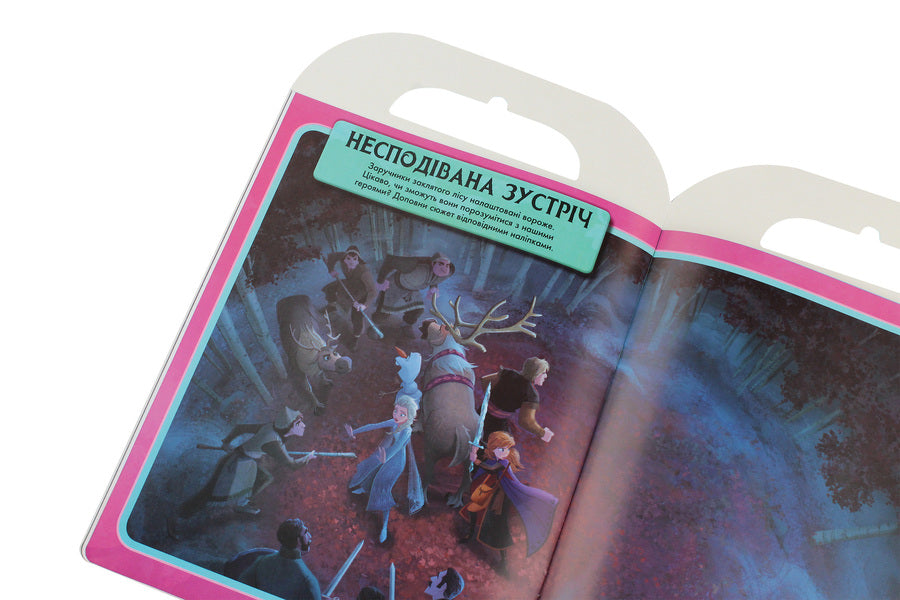 Ice heart 2. World of stickers. Amazing sticker book / Крижане серце 2. Світ наліпок. Дивовижна книжка наліпок  9789667498993-6