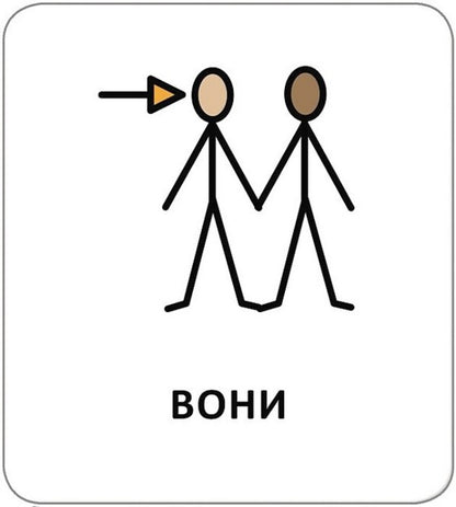 Icon Cards. Pronouns, Adverbs / Картки з піктограмами. Займенники, прислівники / Author not specified 9789667616441-5