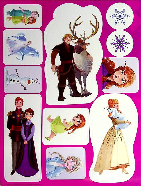 Icy Heart 2. A Book-Development Book With Stickers / Крижане Серце 2. Книжка-розвивайка з наліпками / Author not specified 9789669438225-3