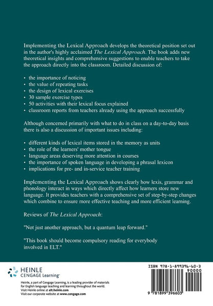 Implementing The Lexical Approach. Putting Theory Into Practice Michael Lewis / Майкл Льюис 9781899396603-3