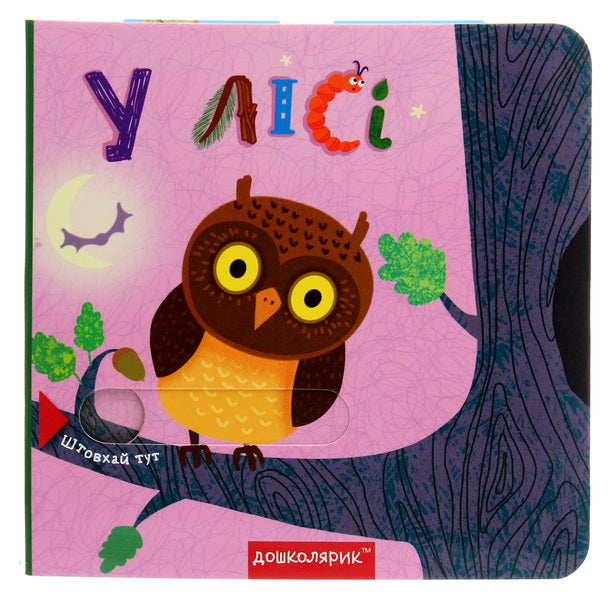 In The Forest.A Book With A Double Secret / У лісі. Книжка з подвійним секретом Vasyl Fedyenko, Sergey Tsushko / Василя Федьянко, Сергій Цушко 9789664296486-1