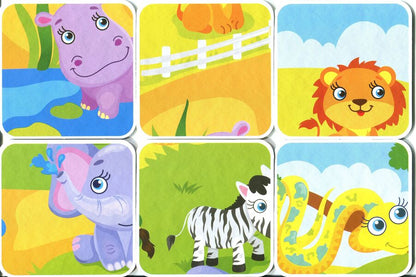 In the zoo. Animals on cards / У зоопарку. Тварини на картках  -4