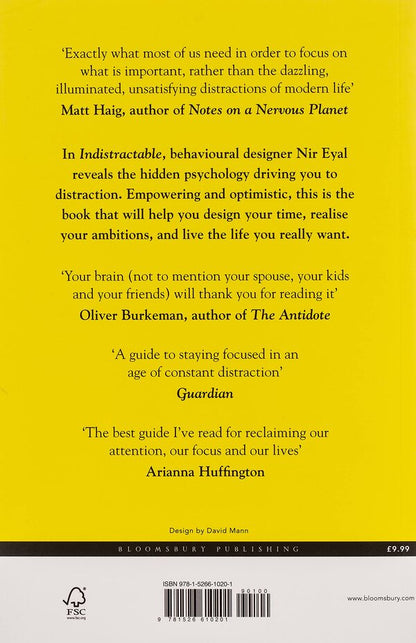 Indistractable. How to Control Your Attention and Choose Your Life / Indistractable. How to Control Your Attention and Choose Your Life Нир Эяль 9781526610201-2