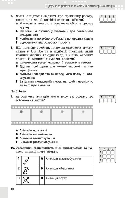 Informatics. 7Th Grade. Current And Final Assessment By Groups Of Results. Diagnostic Work / Інформатика. 7 клас. Поточне та підсумкове оцінювання за групами результатів. Діагностувальна робота Elena Bondarenko, Alexander Pylypchuk / Елена Бондаренко, Александр Пилипчук 9786178771164-6