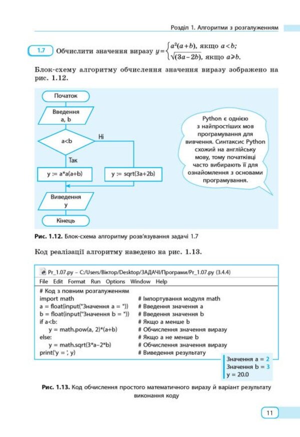 Informatics. Grades 8-11. Python In Tasks And Examples - нформатика. 8-11 класи. Python у задачах  прикладах Vytor Rudenko, Alexander Zhugastrov - Вктор Руденко, Олександр Жугастров 9786170994950-4