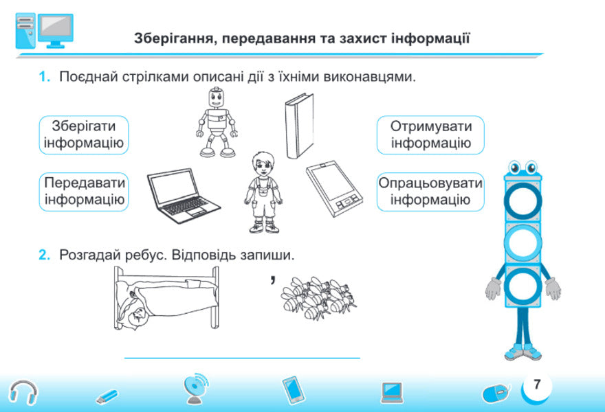 Informatics. Individual Works (According To O. Savchenko's Program). Grade 2 / Інформатика. Індивідуальні роботи (за програмою О. Савченко). 2 клас Sergey Martyniuk, Elena Antonov / Сергій Мартіюк, Олена Антонова 9789660736092-5