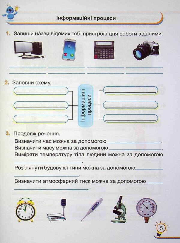 Informatics. Workbook. Grade 4 (By O. Savchenko) + Stickers / Інформатика. Робочий зошит. 4 клас (за програмою О. Савченко) + Наліпки Elena Antonova, Sergey Martyniuk / Олена Антонова, Сергій Мартіюк 9789660739789-4