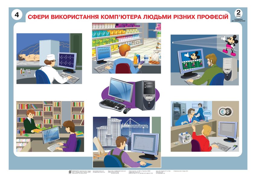 Informatics In Tables. 2Nd Class / Інформатика в таблицях. 2 клас Natalia Shevchenko / Наталія Шевченко 9789661037327-3
