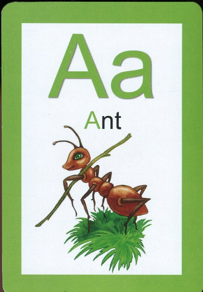 Initial cards Zhiva Abetka ABC for learning English language with augmented reality and 4D sound / Навчальні картки Жива Абетка ABC для вивчення англійської мови з доповненою реальністю та звуком 4D  9786178237493-4