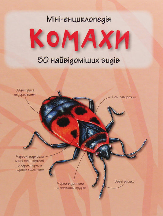 Insects50 most famous species: Mini-encyclopedia / Комахи. 50 найвідоміших видів: Міні-енциклопедія  978-966-948-292-1-1