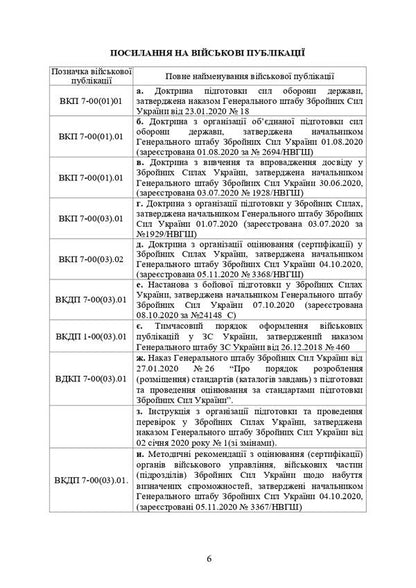 Instruction on combat training of the Naval Forces of the Armed Forces of Ukraine / Настанова з бойової підготовки Військово-Морських Сил Збройних Сил України  978-611-01-2982-4-6