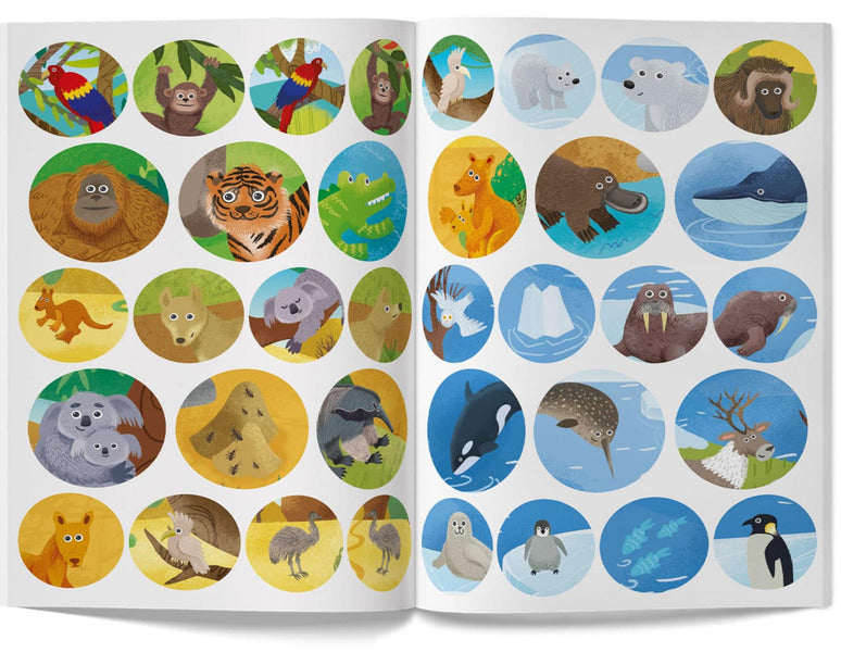 Interactive stickers.Zoo / Інтерактивні наліпки. Зоопарк  978-617-547-336-8-3