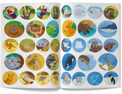Interactive stickers.Zoo / Інтерактивні наліпки. Зоопарк  978-617-547-336-8-3