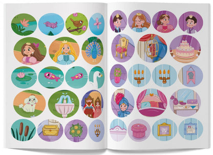 Interactive stickers. Princesses / Інтерактивні наліпки. Принцеси  978-617-547-339-9-4