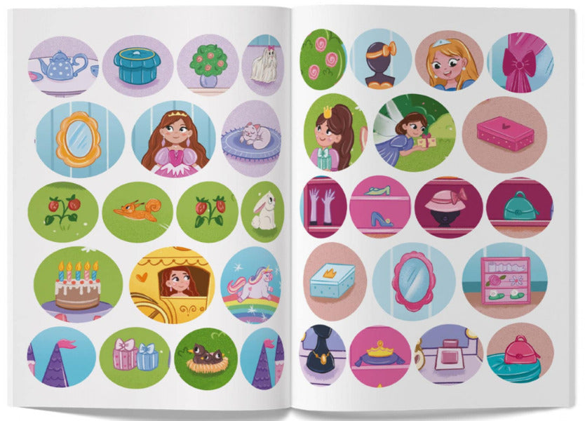 Interactive stickers. Princesses / Інтерактивні наліпки. Принцеси  978-617-547-339-9-5