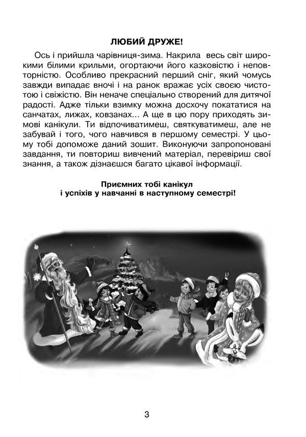 Interesting Winter Holidays. Grade 4 / Цікаві зимові канікули. 4 клас Natalia Shost / Наталія Шост 9789661040693-4