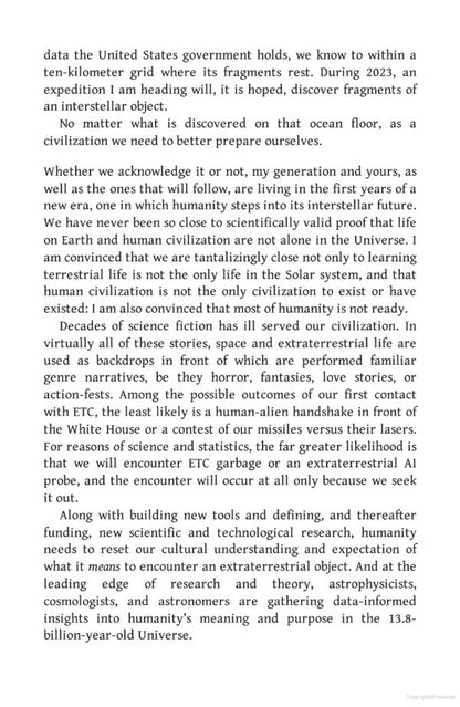 Interstellar. The Search For Extraterrestrial Life And Our Future Beyond Earth Avi Loeb / Ави Лёб 9781399807913-3