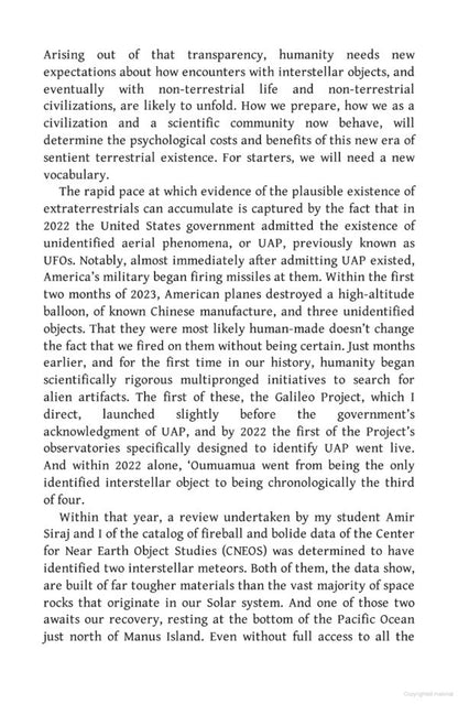 Interstellar. The Search For Extraterrestrial Life And Our Future Beyond Earth Avi Loeb / Ави Лёб 9781399807913-4