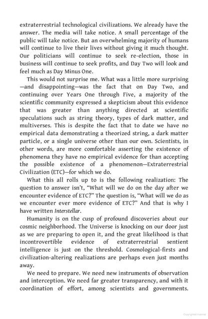 Interstellar. The Search For Extraterrestrial Life And Our Future Beyond Earth Avi Loeb / Ави Лёб 9781399807913-5