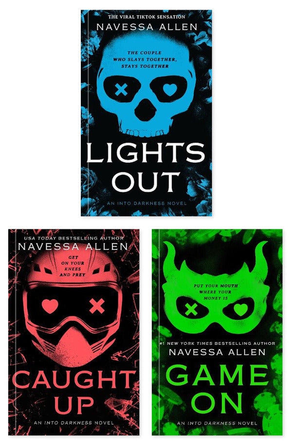 Into Darkness Set Of 3 Books Navessa Allen - Навесса Аллен 9781529442397,9781529442427,9781529442458-1