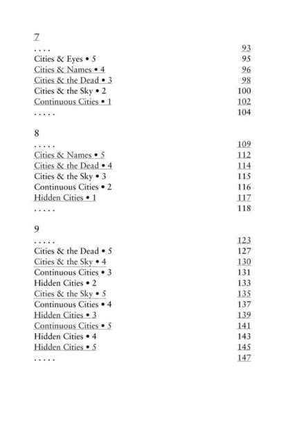 Invisible Cities / Invisible Cities Итало Кальвино 9780099429838-4