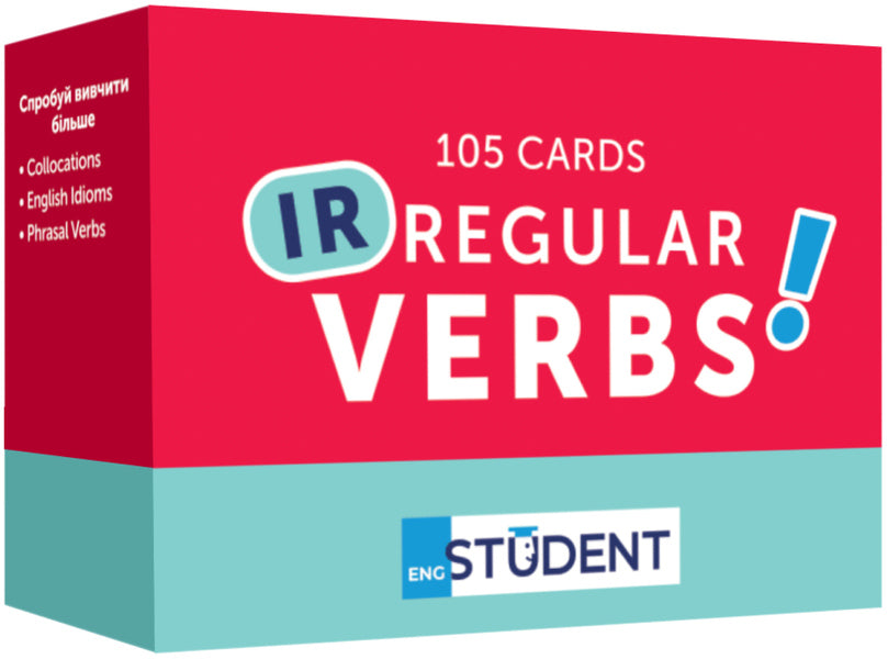 Irregular verbs. 105 cards / Irregular Verbs. 105 карток  9786177702381-1