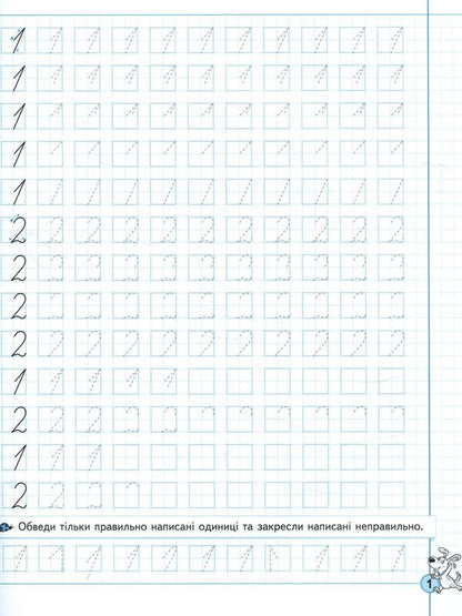 Irregularities Numbers and signs. Trainer for preschoolers 5+ / НЕпрописи. Цифри та знаки. Тренажер для дошкільнят 5+ Василий Федиенко, Галина Дерипаско 978-966-429-531-1-3