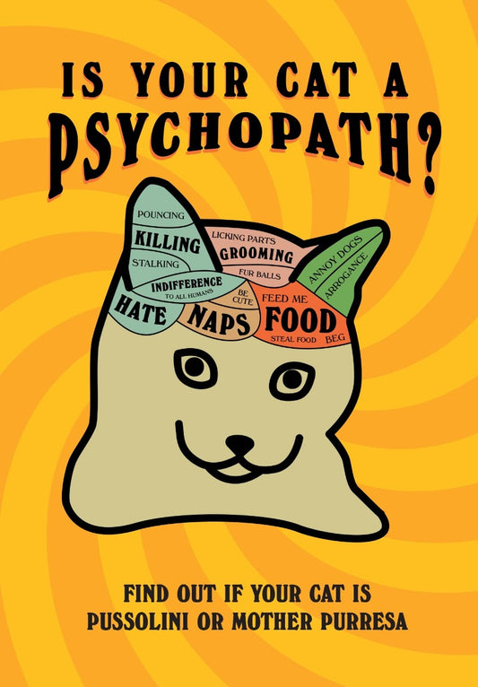Is Your Cat A Psychopath? Stephen Wildish / Стивен Вилдиш 9781529149944-1