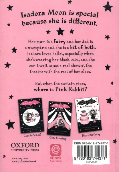 Isadora Moon Goes To The Ballet Harriet Muncaster / Гарриет Мункастер 9780192744371-3