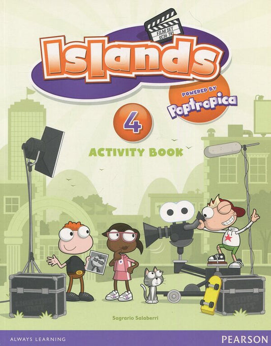 Islands Level 4 Activity Book Plus Pin Code Sagrario Salaberry - Саграрио Салаберри 9781408290422-1