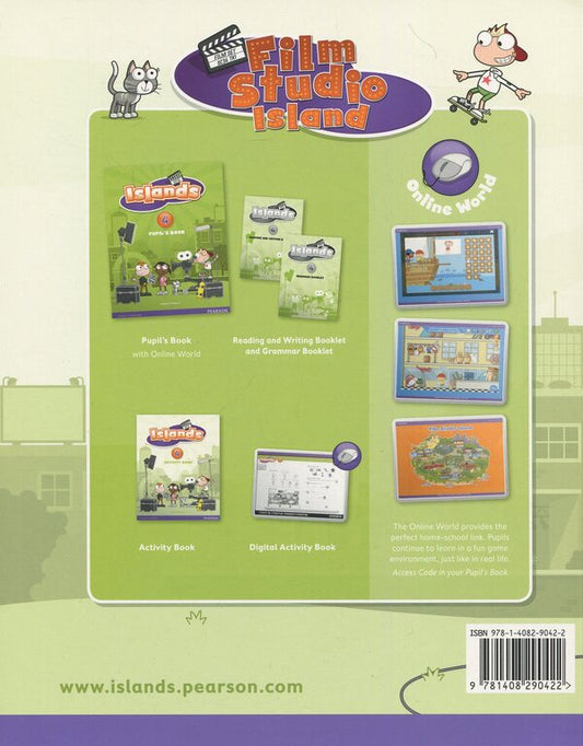 Islands Level 4 Activity Book Plus Pin Code Sagrario Salaberry - Саграрио Салаберри 9781408290422-2