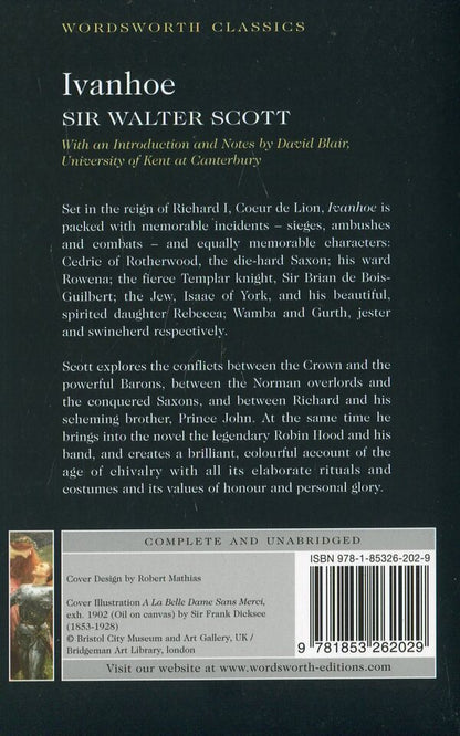 Ivanhoe Walter Scott / Вальтер Скотт 9781853262029-2