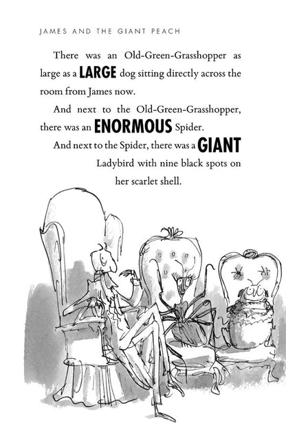 James And The Giant Peach Roald Dahl / Роальд Даль 9780241558331-5