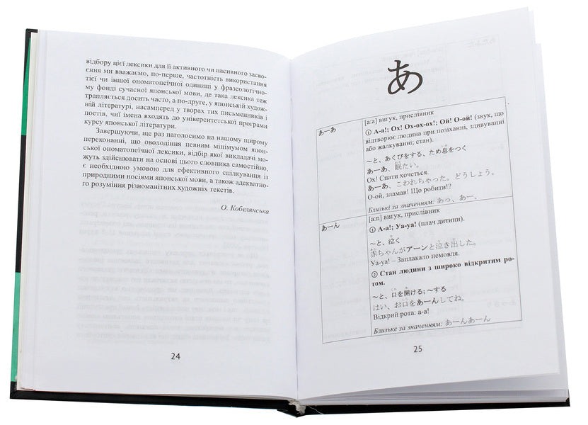 Japanese-Ukrainian Dictionary Of Onomatopeic Vocabulary / Японсько-український словник ономатопеїчної лексики Oksana Kobelyanskaya, H. Egawa / Оксана Кобелянська, Х. Егава 9789664891391-4