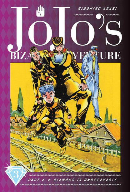 Jojo's Bizarre Adventure. Part 4. Diamond Is Unbreakable. Volume 3 Hirohiko Araki / Хирохико Араки 9781974708093-1