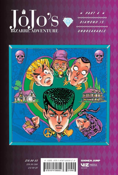 Jojo's Bizarre Adventure. Part 4. Diamond Is Unbreakable. Volume 3 Hirohiko Araki / Хирохико Араки 9781974708093-2