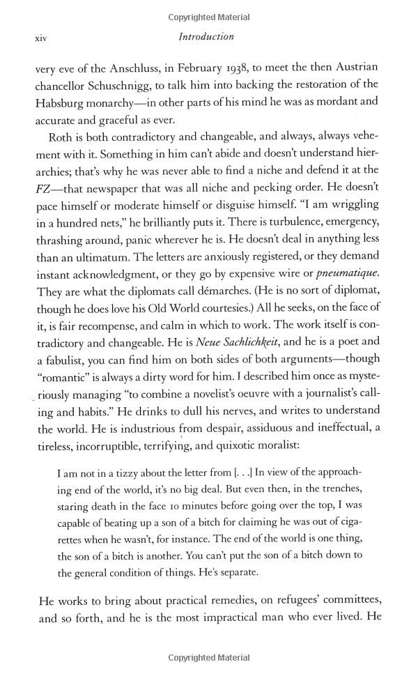 Joseph Roth. A Life In Letters Joseph Roth / Джозеф Рот 9781847083418-5