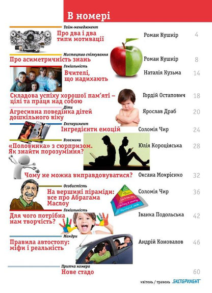 Journal Experiment. Issue # 2 (12). April-May 2016 / Журнал Експеримент. Випуск №2 (12). Квітень-травень 2016 / Author not specified 9772312539004,2312539х-3