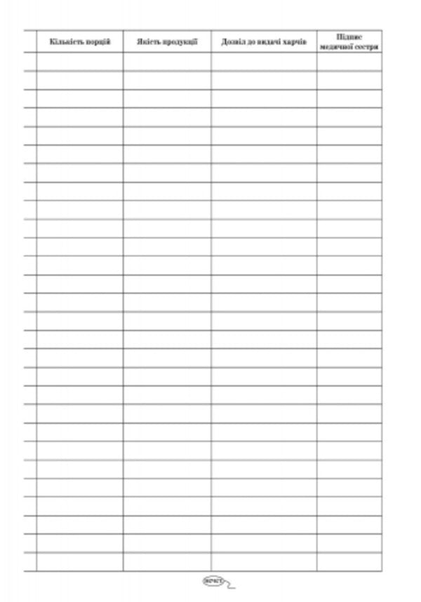 Journal Of Accounting For Scrapping Of Finished Products / Журнал обліку бракеражу готової продукції / Author not specified 9789663142180-4