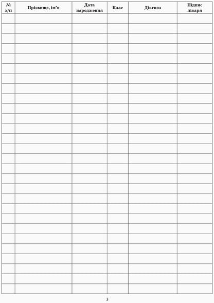 Journal of nutrition control of children who need dietary nutrition / Журнал контролю за харчуванням дітей, яким необхідне дієтичне харчування  9789667454593-4