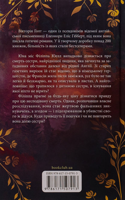 Judas's kiss. Book 10 / Поцілунок Юди. Книга 10 Виктория Холт 978-617-15-0791-3-2