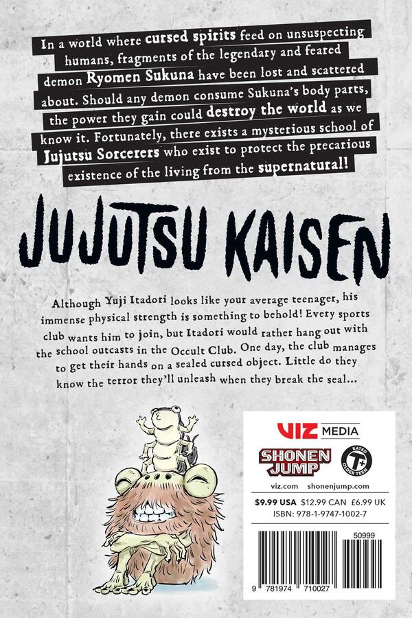 Jujutsu Kaisen. Volume 1 / Jujutsu Kaisen. Volume 1 Геге Акутами 9781974710027-3