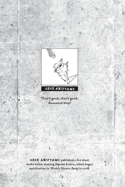 Jujutsu Kaisen. Volume 8 Gege Akutami / Геге Акутами 9781974718719-3