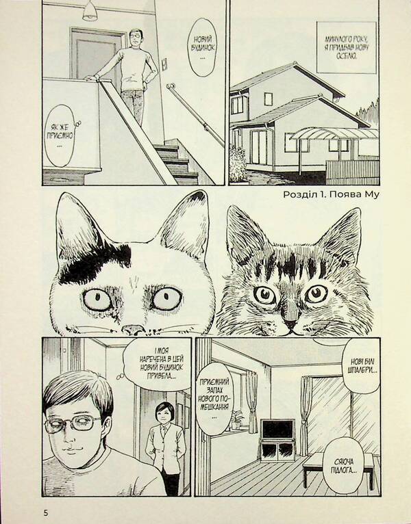 Junji Ito's Cat Diary: Yon and Mu / Котячий щоденник Джюнджі Іто: Йон та Му Дзюндзи Ито 978-617-8485-24-5-3