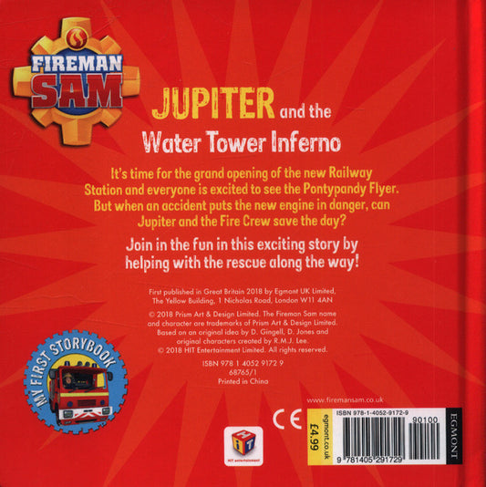 Jupiter and the Water Tower Inferno / Jupiter and the Water Tower Inferno  978-1-4052-9172-9-2