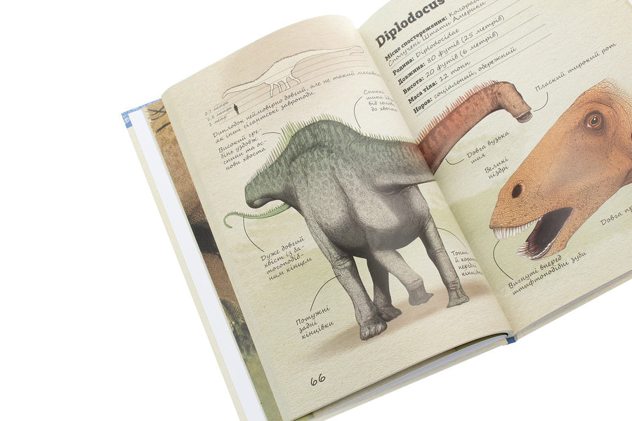 Jurassic period. Dinosaurs and other ancient animals / Юрський період. Динозаври та інші давні тварини Хуан Карлос Алонсо, Грегори Пол 978-617-12-8103-5-6
