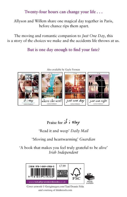 Just One Year / Just One Year Гейл Форман 9781849419260-2